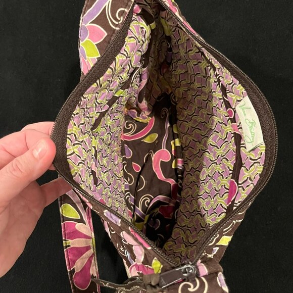 Vera Bradley Crossbody Purple Punch Purse - Picture 2 of 10